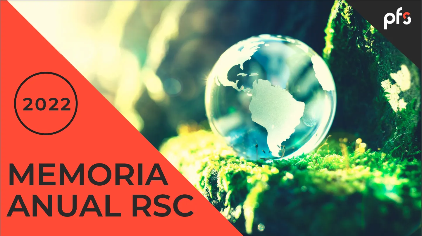 memoria anual rsc PFSLegal 2022